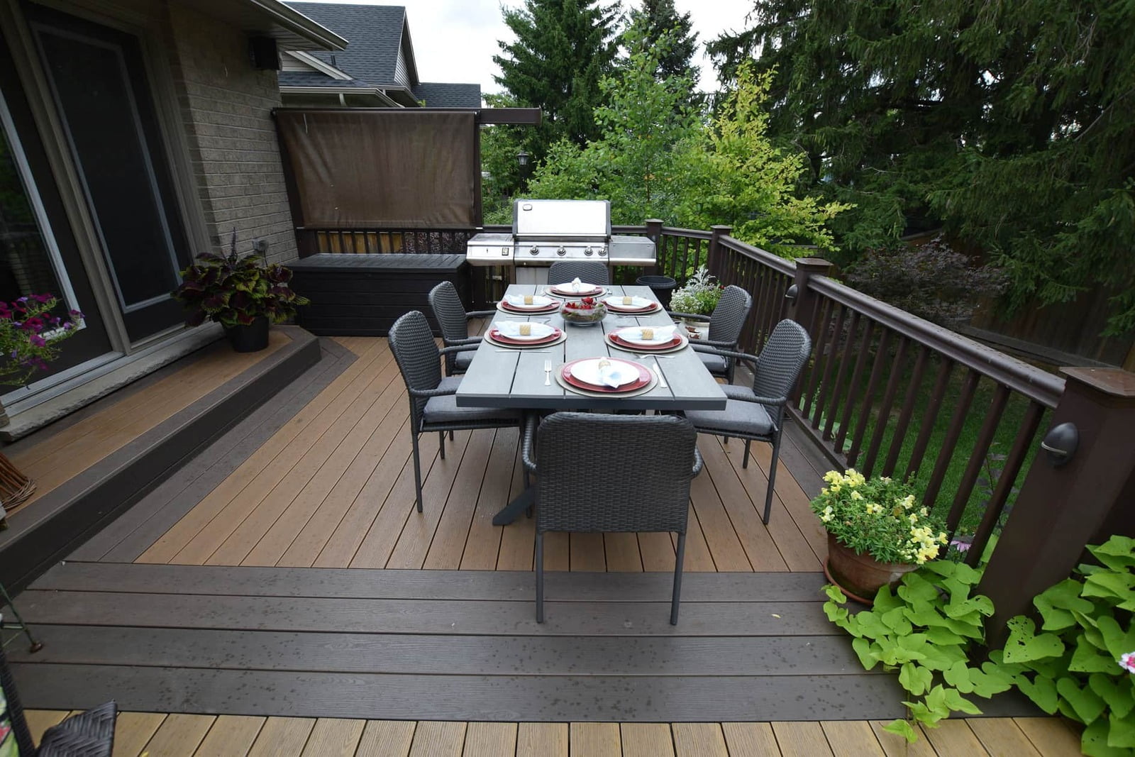 Clubhouse Hardwood Collection Decking Walnut