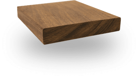 Square Edge Hardwood Decking Boards