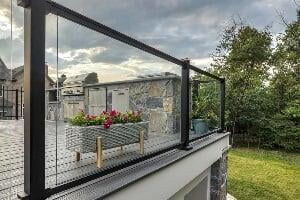 TREX Signature Glass Railing