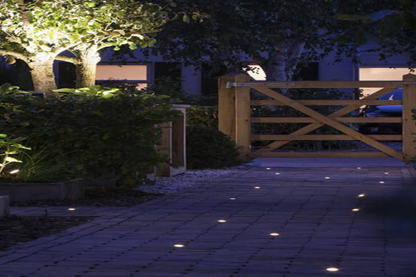 Outdoor Hardscape Lights