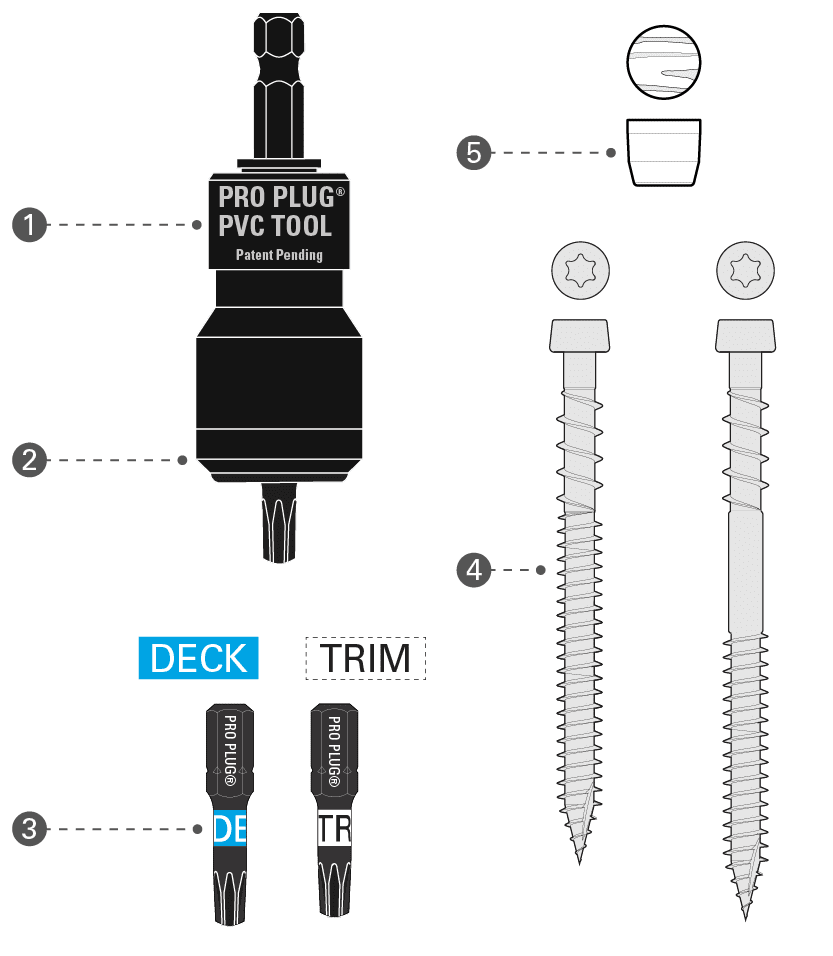 Starborn Industries Pro Plug® for PVC & Composite