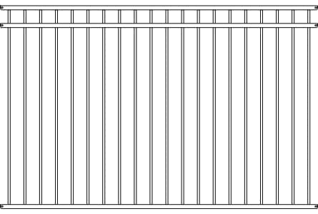 Fortress Versai 3-Rail Flat Top/Flat Bottom