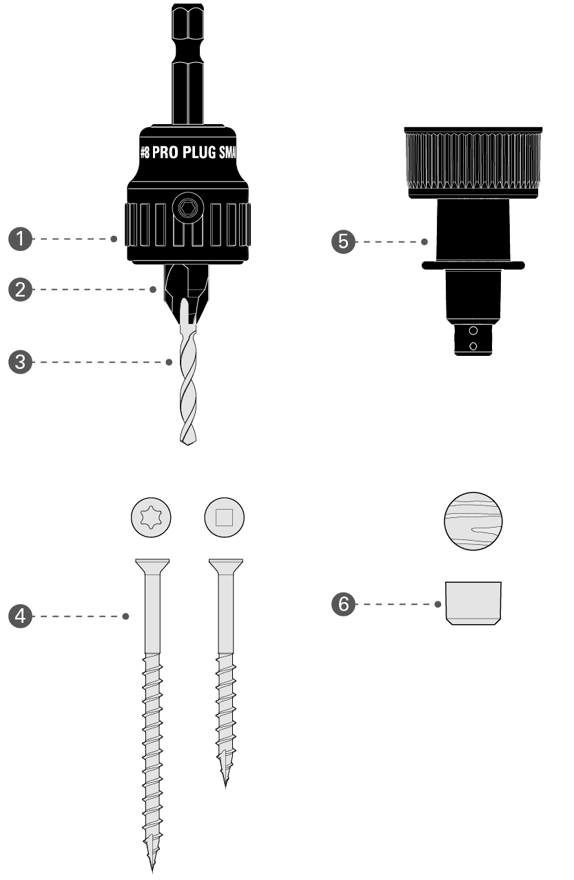 Starborn Industries Pro Plug for wood