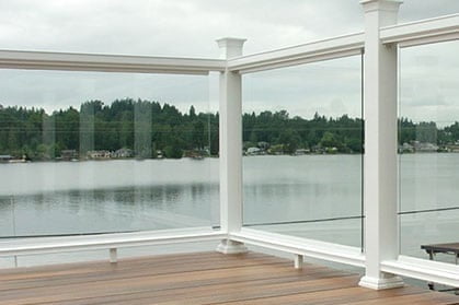 TimberTech Classic Series Glass Railing