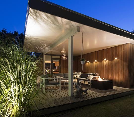 In-lite outdoor lighting