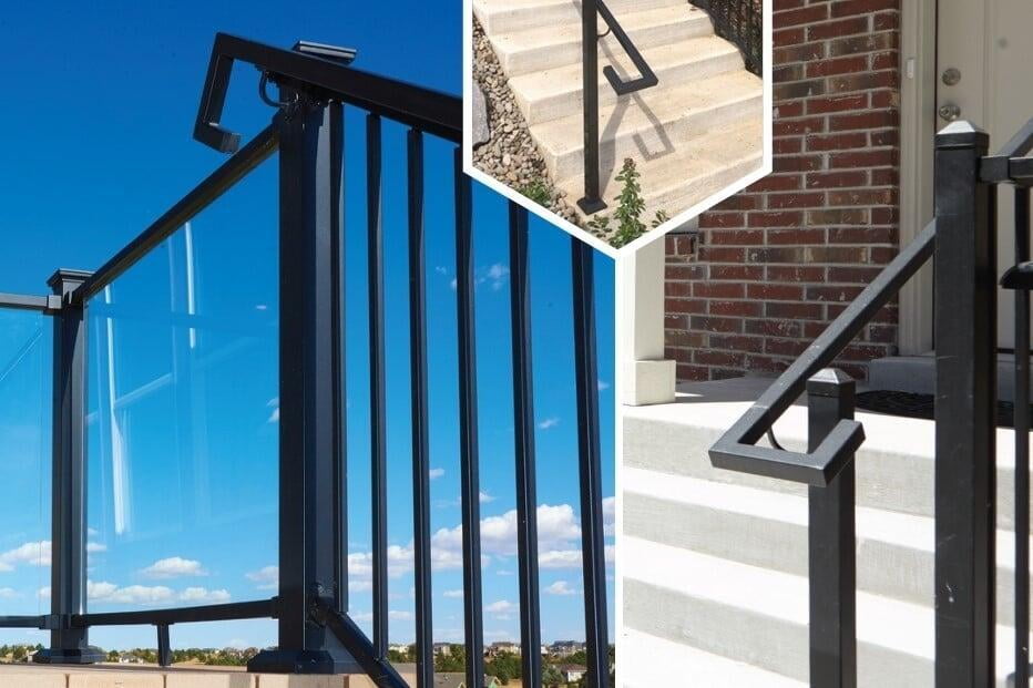 Square handrail System
