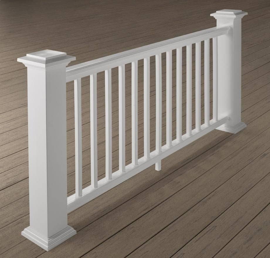 TimberTech Premier Railing white- with 5.5 inch posts