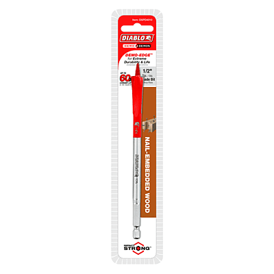 Diablo Spade Bits for Wood Nail Embadded 