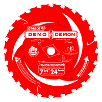 Diablo Small Diameter Circular Blades -Framing/Demolition 