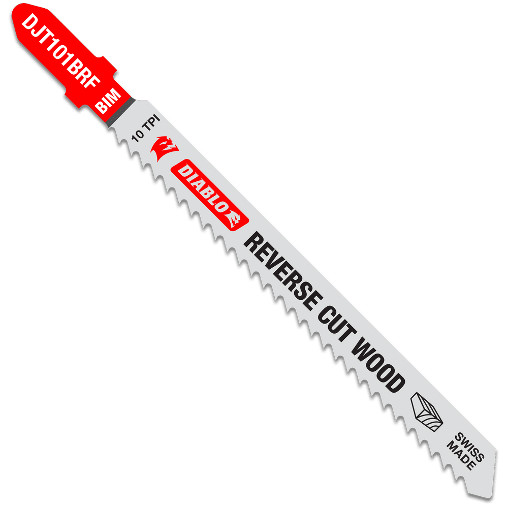 DIABLO -  4" Jig Saw Blades for Cuts in Wood