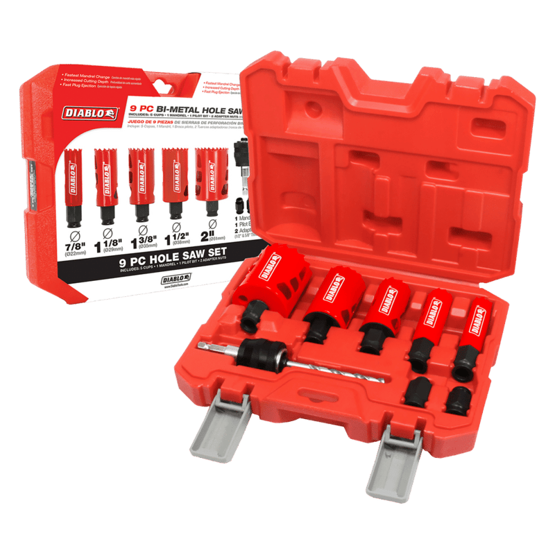 Diablo  Bi-Metal - General Purpose Hole Saw Sets