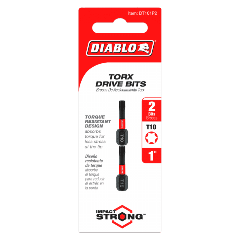 Diablo Screwdriving Torx 
Drive Bits