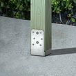 Simpson Strong-Tie Adjustable Post Base Simpson Strong-Tie Adjustable Post Base
