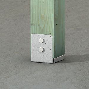 Simpson Strong-Tie Adjustable Post Base Simpson Strong-Tie Adjustable Post Base