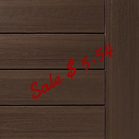 TimberTech-AZEK Brazilian Walnut PVC Decking Board TimberTech-AZEK Brazilian Walnut PVC Decking Board