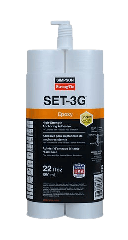 Simpson Strong-Tie SET-3G™ High-Strength Epoxy Adhesive