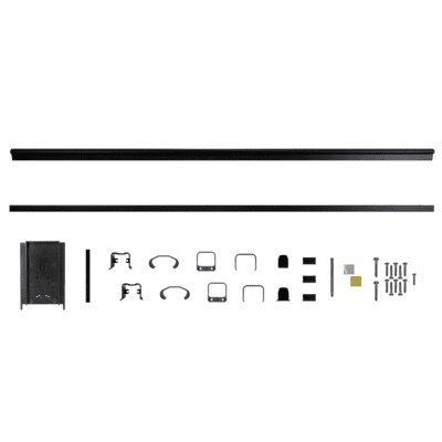 NUVO Glass Aluminum Rail Kit