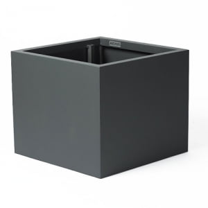 Bison Aluminum Planter Cube Bison Aluminum Planter Cube