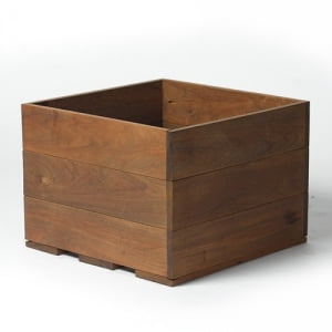 Bison Ipe Wood Planter Cube Bison Ipe Wood Planter Cube