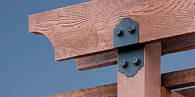 Simpson Strong-Tie Outdoor Accents - 5" Wide Deck Joist Tie ZMAX/PC