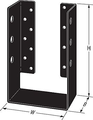 Simpson Strong-Tie Outdoor Accents - AP Heavy Hanger Simpson Strong-Tie Outdoor Accents - AP Heavy Hanger