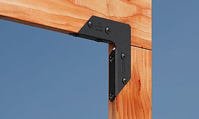 Simpson Strong-Tie Outdoor Accents - ORNAMENTAL Rigid Tie Angle - PC ZMAX Simpson Strong-Tie Outdoor Accents - ORNAMENTAL Rigid Tie Angle - PC ZMAX