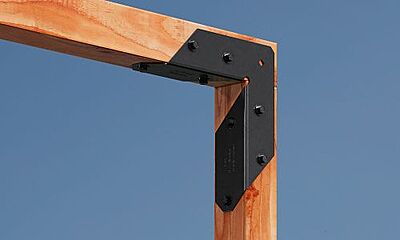 Simpson Strong-Tie Outdoor Accents - ORNAMENTAL Rigid Tie Angle - PC ZMAX Simpson Strong-Tie Outdoor Accents - ORNAMENTAL Rigid Tie Angle - PC ZMAX