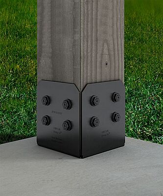 Simpson Strong-Tie Outdoor Accents - AVANT PostBase PC ZMAX Simpson Strong-Tie Outdoor Accents - AVANT PostBase PC ZMAX