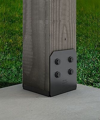 Simpson Strong-Tie Outdoor Accents - AVANT PostBase PC ZMAX Simpson Strong-Tie Outdoor Accents - AVANT PostBase PC ZMAX