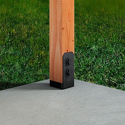 Simpson Strong-Tie Outdoor Accents - AVANT PostBase PC ZMAX Simpson Strong-Tie Outdoor Accents - AVANT PostBase PC ZMAX