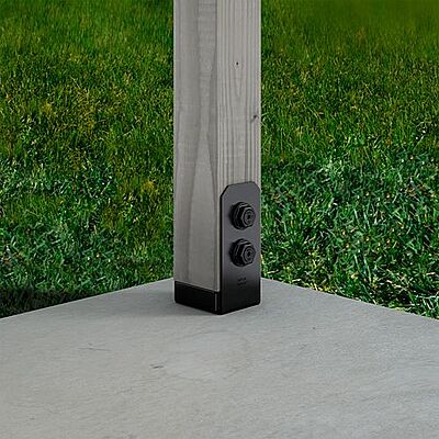 Simpson Strong-Tie Outdoor Accents - AVANT PostBase PC ZMAX Simpson Strong-Tie Outdoor Accents - AVANT PostBase PC ZMAX