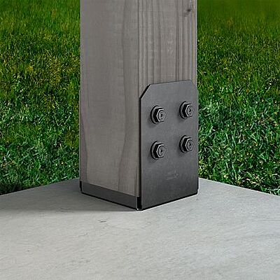 Simpson Strong-Tie Outdoor Accents - AVANT PostBase PC ZMAX Simpson Strong-Tie Outdoor Accents - AVANT PostBase PC ZMAX