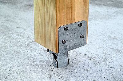 Simpson Strong-Tie - Wood Conn - Bases & Caps - Post Base EPB Simpson Strong-Tie - Wood Conn - Bases & Caps - Post Base EPB