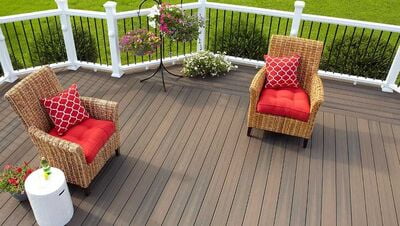 Fiberon Latte Composite Decking