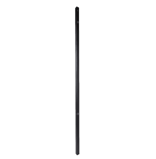 Fortress ATHENS 2"x78" Aluminum Posts (for FT/FB Panels)-Gloss Black