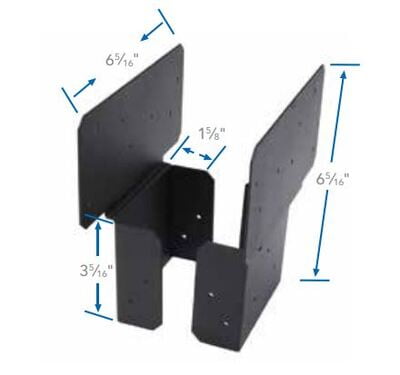 Fortress Evolution Beam/Post Bracket Fortress Evolution Beam/Post Bracket