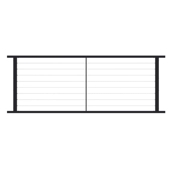 Fortress FE26 Horizontal Cable Rail 40" Panel