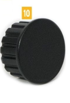 Fortress Round ADA Handrail Cap Plug (Bag of 2)