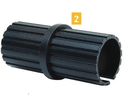 Fortress Round ADA Handrail Splice Fortress Round ADA Handrail Splice