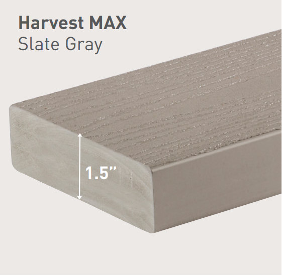 AZEK Slate Gray MAX Boards