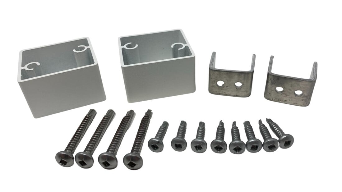 TimberTech Impression Rail Express Glass Panel Bracket Kit