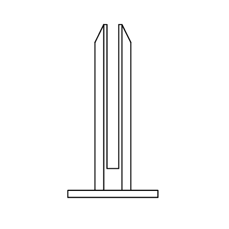 InvisiRail Glass Stainless Steel Spigots InvisiRail Glass Stainless Steel Spigots