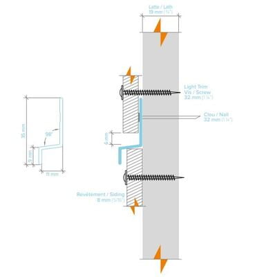 LightTrim Horizontal Trim