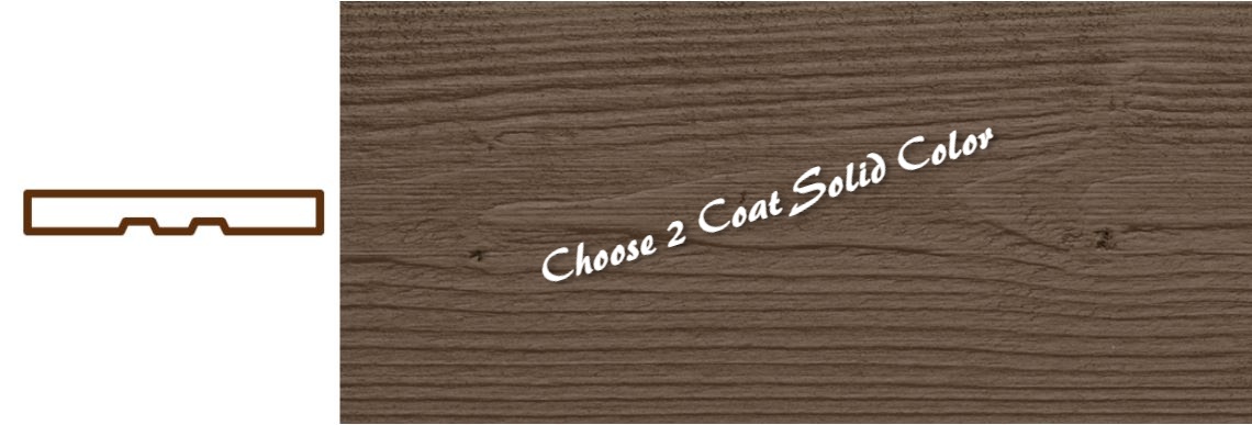 Maibec 1" BRUSHED fascia (Custom order) Maibec 1" BRUSHED fascia (Custom order)