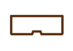 Maibec 2" Textured moulding (Custom order) Maibec 2" Textured moulding (Custom order)