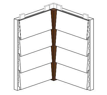 Maibec 2"x2" Inside Corner (Custom Order)