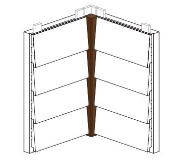 Maibec 2"x2" Inside Corner (Custom Order)