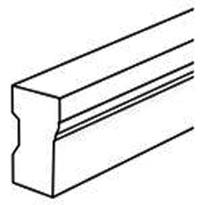 CertainTeed PVC Trim-Brick Mould 1-1/4 x 2 x 17'-6"