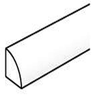 CertainTeed PVC Trim-Quarter Round #105 3/4 x 3/4 x 16