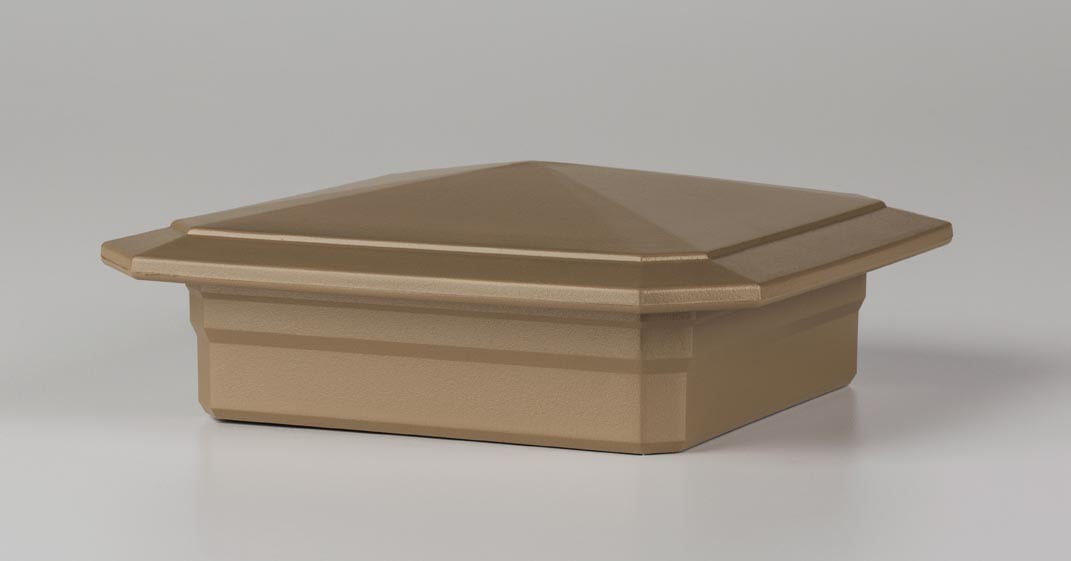 TimberTech Post Cap 5x5 is available in 5 colors.